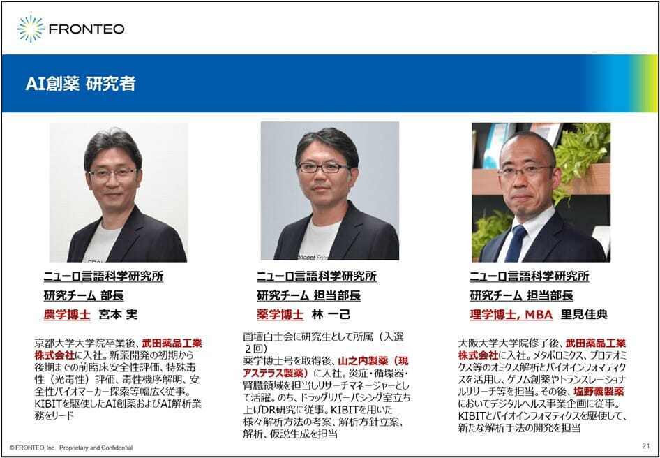 KIBITを創薬における仮説生成AIに応用した新規AI創薬Drug Discovery AI Factory